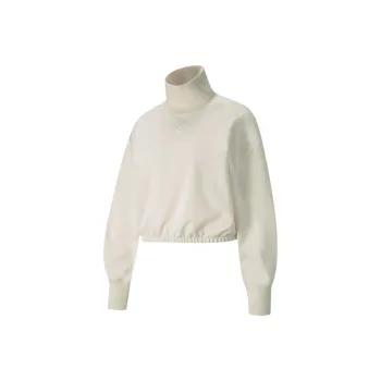 PUMA Sweatshirt Women's Ivory White