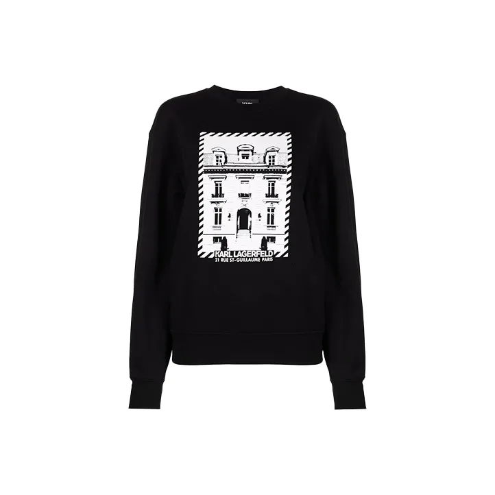 KARL LAGERFELD / Karl Lagerfeld Jeans Sweatshirts Women's Black-0