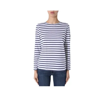 SAINT JAMES T-Shirts Women's Blue White