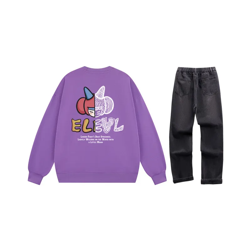 LEVEL Sweatshirt Sets Unisex-10