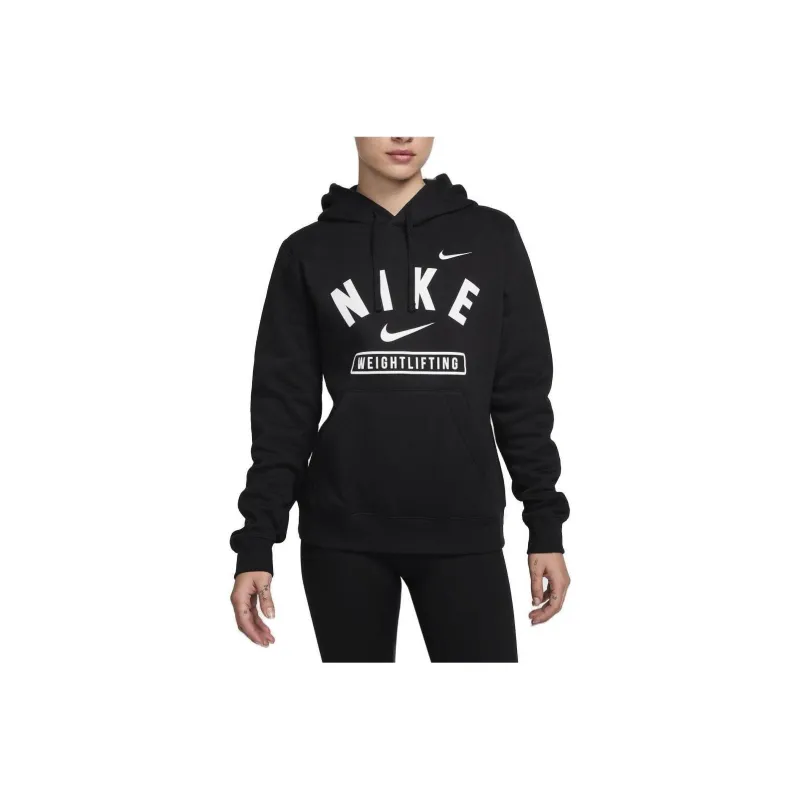 Nike Women's Weightlifting Pullover Hoodie Sweatshirt Women's Black-0