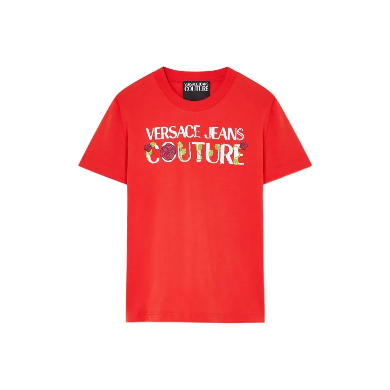 VERSACE JEANS COUTURE T Shirts Women's Orange-0