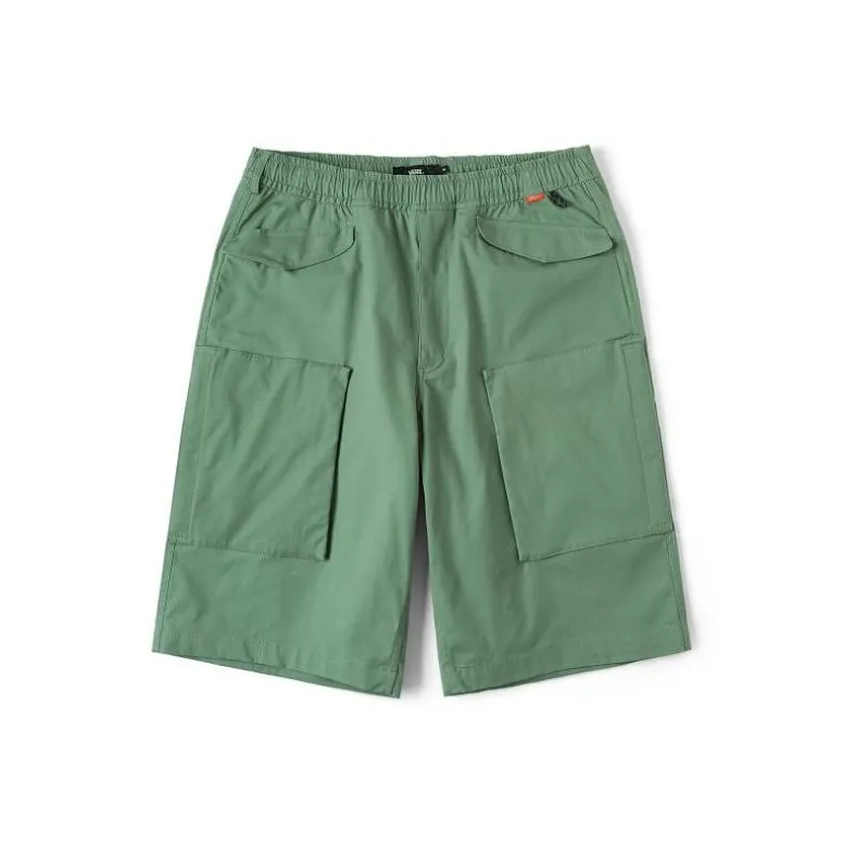 Vans WOVEN SHORTS Casual Shorts Men's Green-0