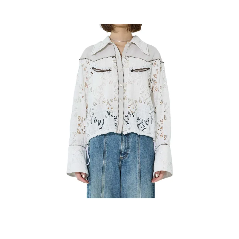 PUBLIC TOKYO SS24 Shirt Women's White-0