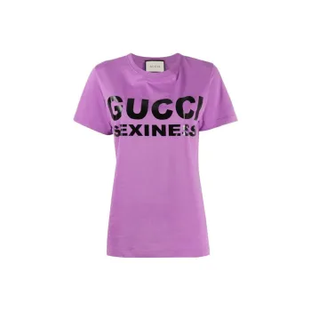 GUCCI SS23 Regular T Shirt Women's Purple