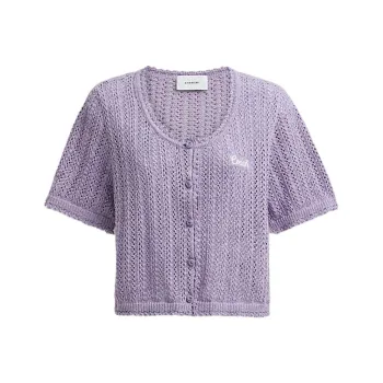 COACH SS24 Knitwear Women's Purple Lilac