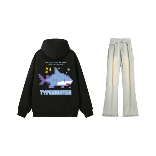 TYPERIGHTER Sweatshirt Set Unisex