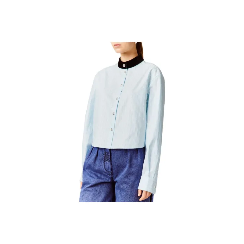 CHANEL Shirts Women's Blue-0