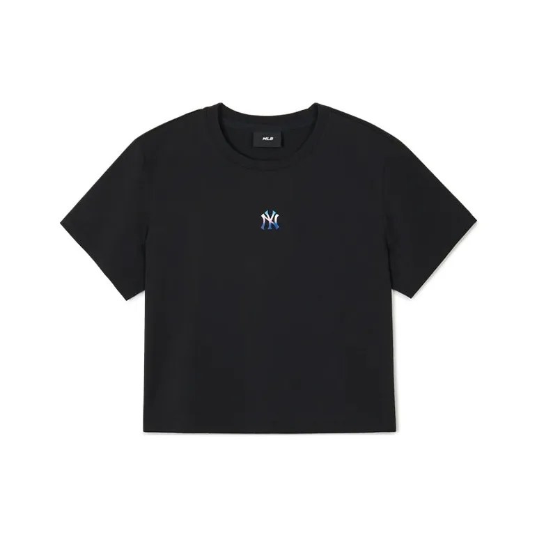 MLB New York Yankees T Shirts Women's Black-0