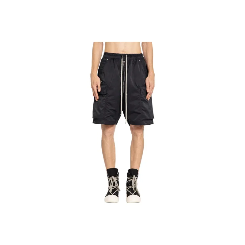 RICK OWENS Cargobela Drawstring Shorts-0