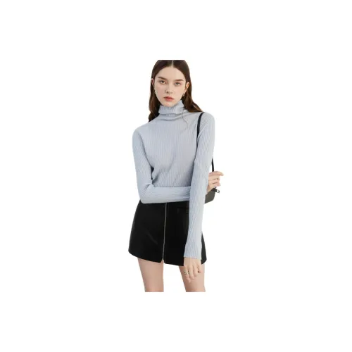 DPLAY Sweater Women's Soft Matte Blue