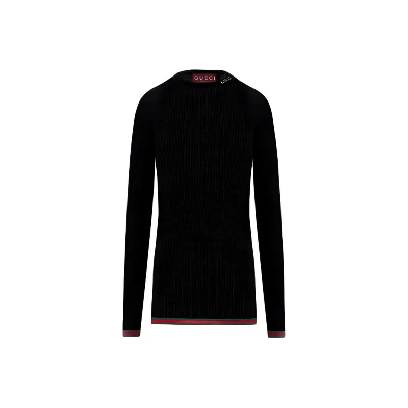 GUCCI FW24 Sweater Women's Black-0