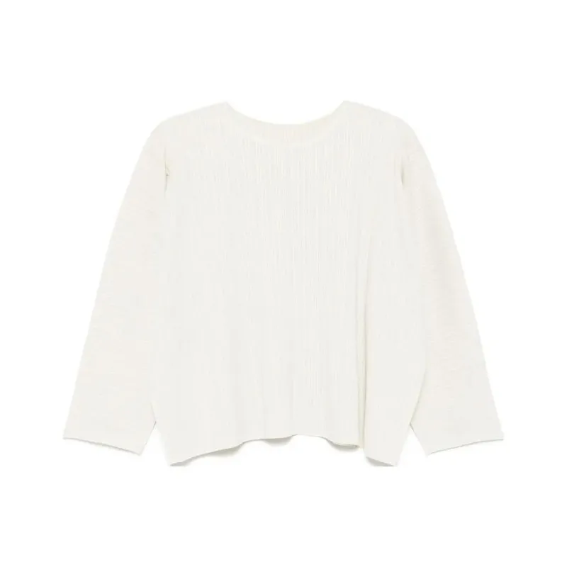 PLEATS PLEASE ISSEY MIYAKE A poc Shell Pleated Top-0