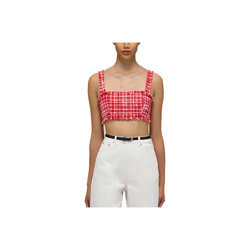 Self-portrait Camisoles Women's Red Pink