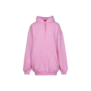 Balenciaga Political Campaign Medium Fit Hoodie 'Bubble Gum/White'