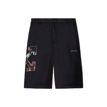 OFF WHITE Barber Arrow Bermuda Shorts