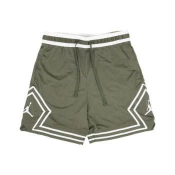 Jordan SportDri FIT Diamond FW24 Casual Shorts Men's Medium Olive Green/White