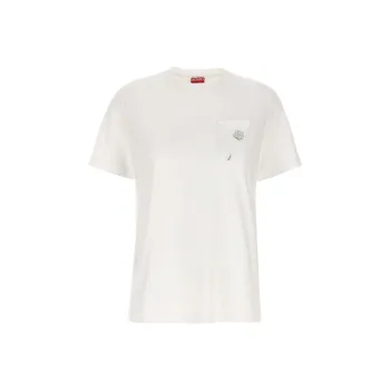 KENZO Boke Flower Embroidered Loose T Shirt