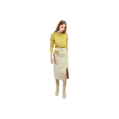 SUNDAY LIFE T Shirt Women's Yellow