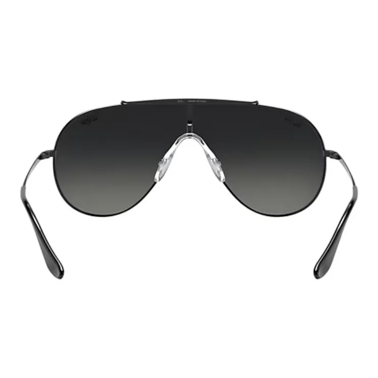 RayBan Metal Aviator Sunglasses Unisex Black-3