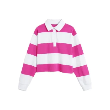 GAP T-Shirts Women's Pink Stripes