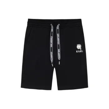 KARL LAGERFELD SS24 Casual Shorts Men's Black