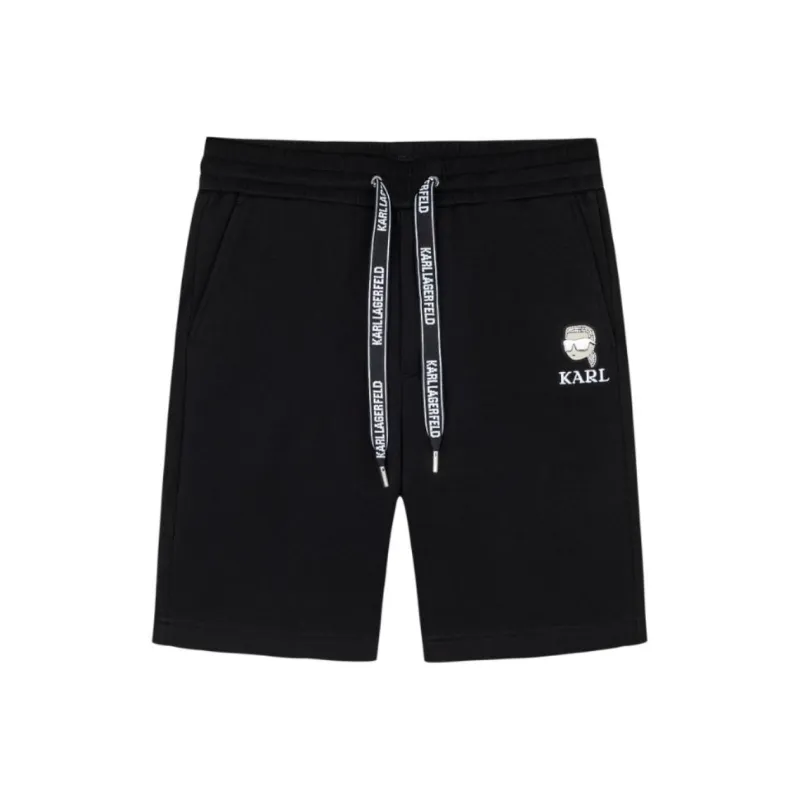 KARL LAGERFELD SS24 Casual Shorts Men's Black-0