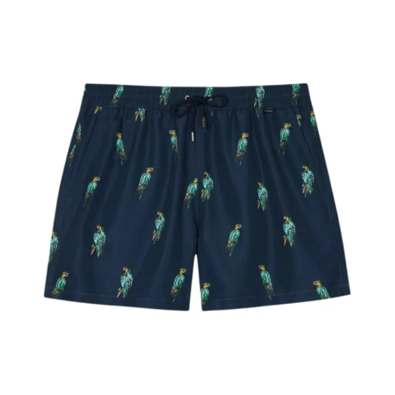 Paul Smith Parrots print Swim Shorts-0