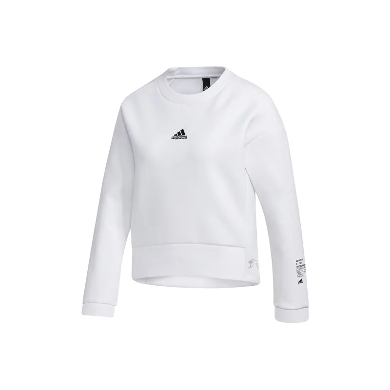 Adidas Sweatshirt Women's White-0