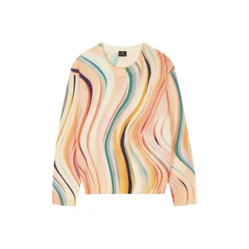 Paul Smith Swirl Crew Neck Knitted Jumper