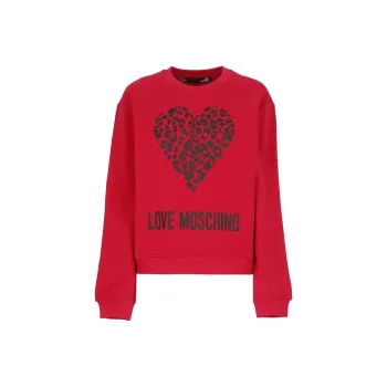 LOVE MOSCHINO Sweatshirts Women's Red