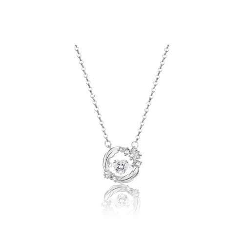 Modern Miracle 999 Fine Silver Angel Wings Necklace Women's