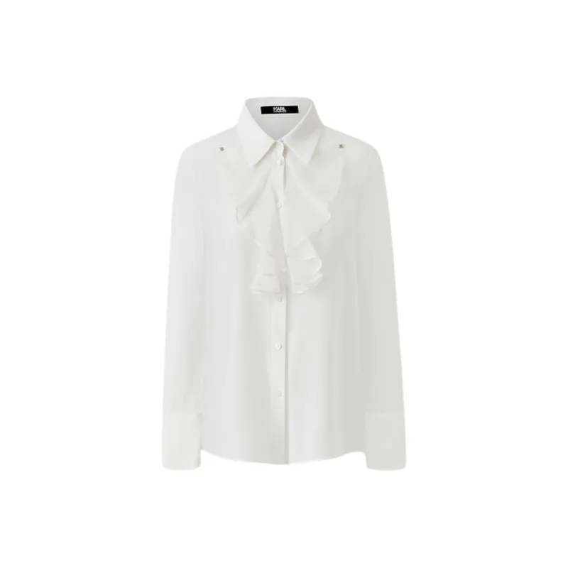 KARL LAGERFELD SS24 Shirt Women's White-0