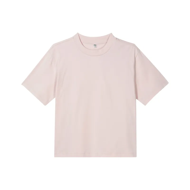 UNIQLO T Shirt Women's Pastel Pink-0