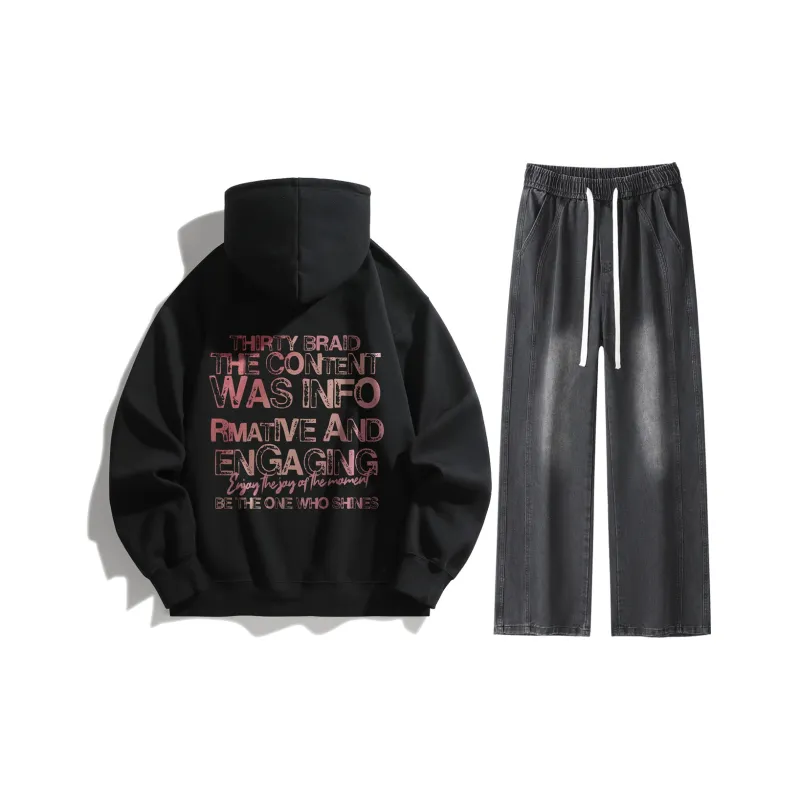 30BRAID Sweatshirt Sets Unisex-15
