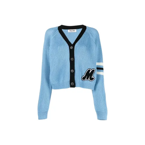 MIU MIU Knitwear Women's Sky Blue