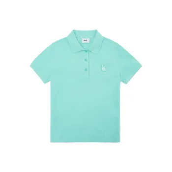 MLB Base Logo Polo Shirt Women's Mint Green