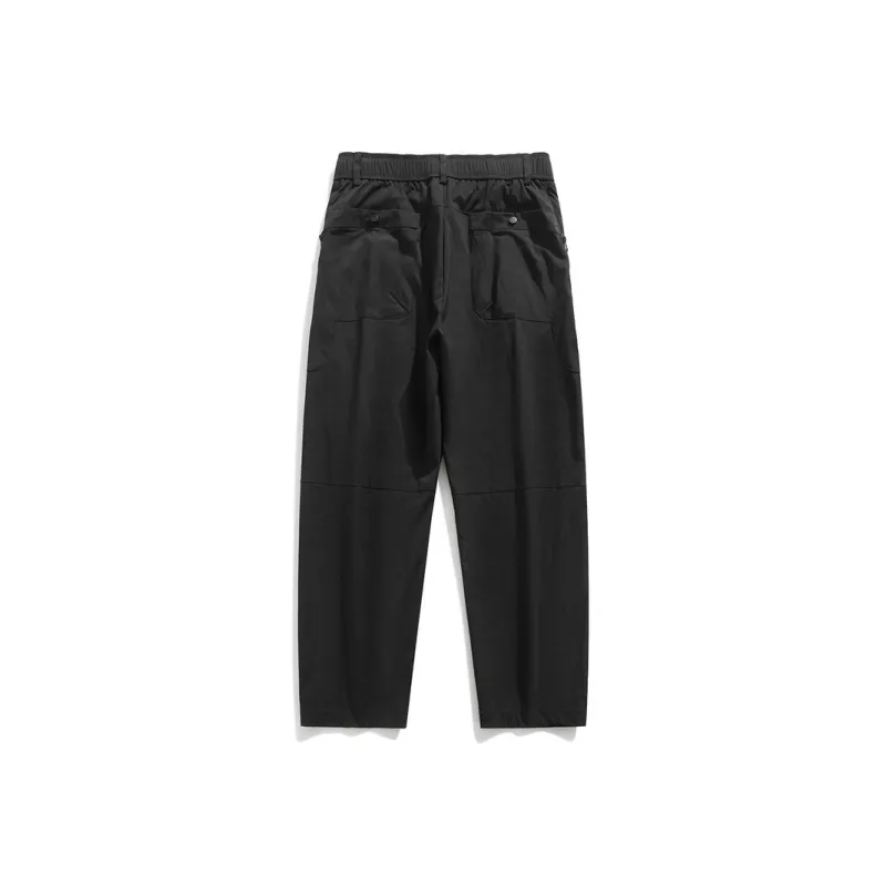 Jeep Casual Pants Unisex Burgundy-7