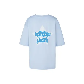 BANANA SHARK Drop Shoulder Sleeve T-Shirt Women's