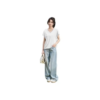 【dme】 Regular T Shirt Women's Raw White