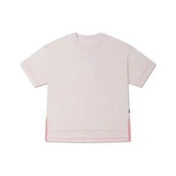 Converse Showcasing Series SS23 Drop Shoulder Sleeve T Shirt Women's Pink