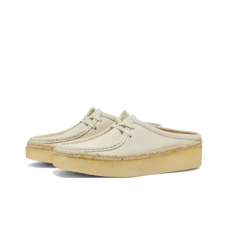 Clarks Rubber Sole Slip Resistant Closed Toe Slippers Unisex Beige-1
