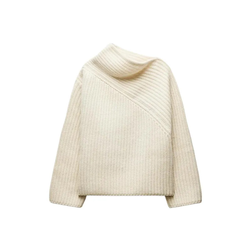 ZARA Sweater Women's Natural Color-0