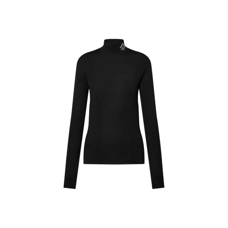 LOUIS VUITTON SKI Skiing Series FW24 Sweater Women's Black-0