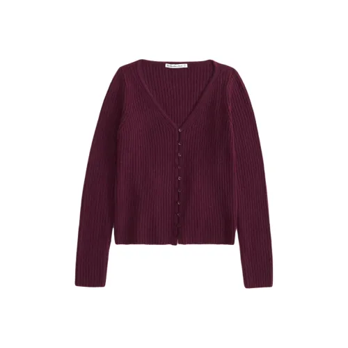 Abercrombie＆Fitch Sweaters Women's Burgundy