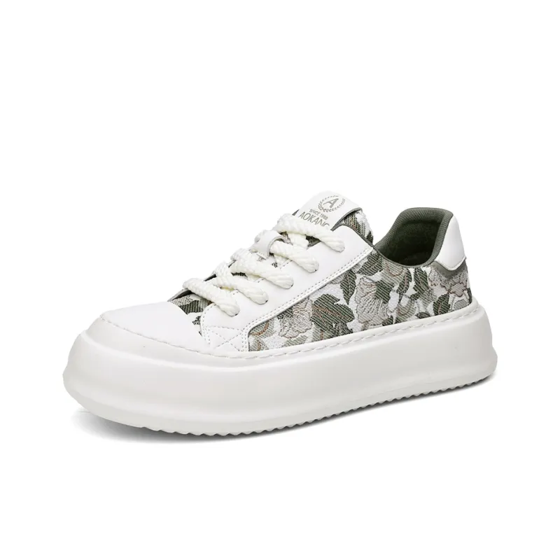 AOKANG Slip Resistant, Abrasion Resistant, Lightweight, Height Increasing Low Top Skateboard Shoes Men's-7