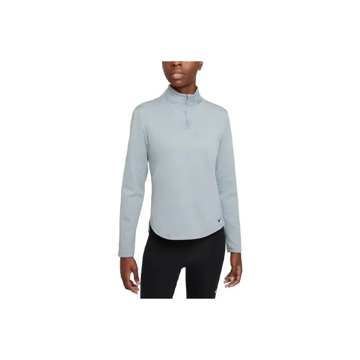 Nike Therma FIT One T Shirts Women's Grain Gray-0