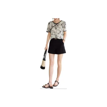 XWI T-Shirt Women's Beige Base Print