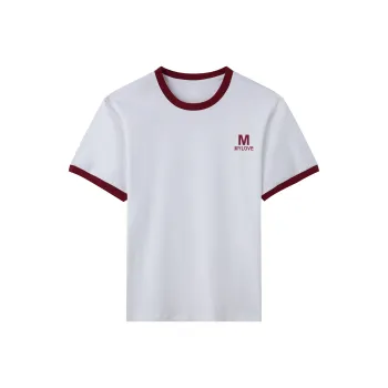 TEME T Shirt Women's White & Red