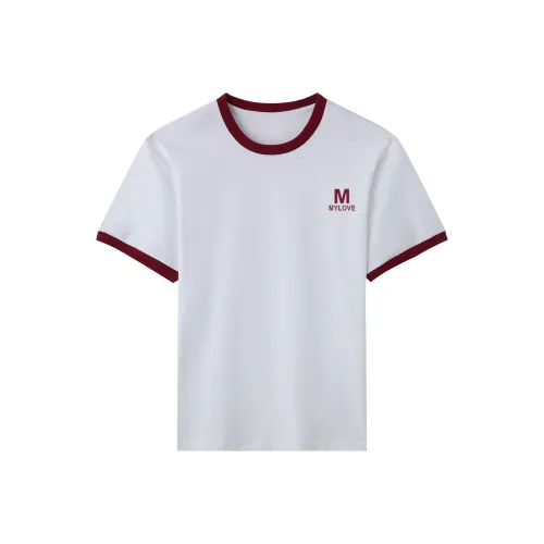 TEME T Shirt Women's White & Red